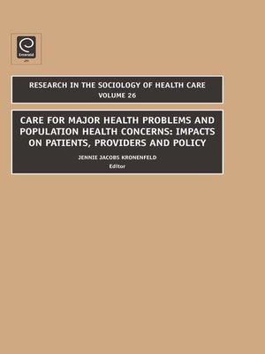 cover image of Research In The Sociology of Health Care, Volume 26